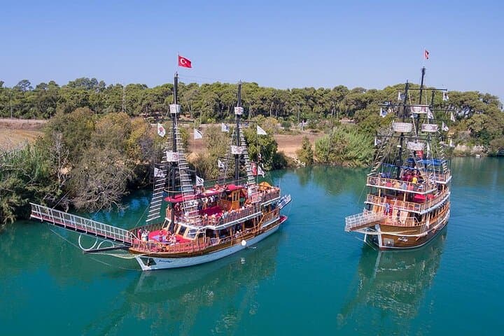 Manavgat River Boat Tour: Waterfall Swim, Turtles & Turkish Bazaar from Antalya photo 5
