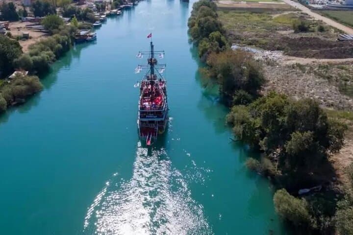 Manavgat River Boat Trip from Side: Waterfall Swim & Turkish Bazaar photo 2