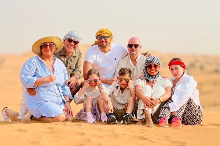 Dubai Sunset Desert Safari with Dune Bashing, Camel Ride & BBQ photo 2