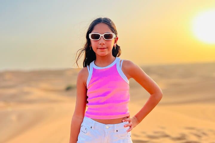 Dubai Sunset Desert Safari with Dune Bashing, Camel Ride & BBQ photo 6