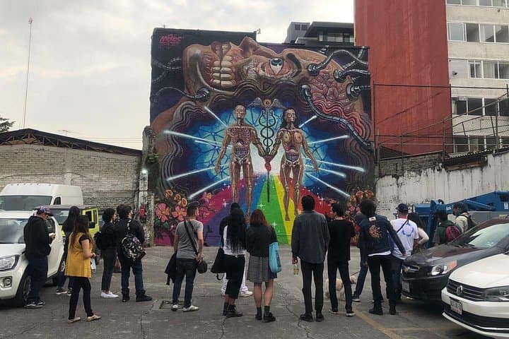 Private Street Art Tour of Roma Norte, Mexico City — Murals, Artists & Local Eats photo 1