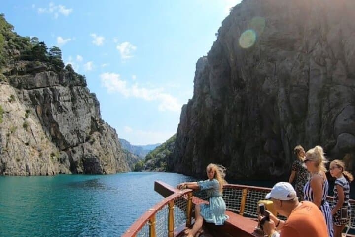 Green Canyon Full-Day Boat Tour from Alanya — Swim, Lunch & Reservoir Views photo 2