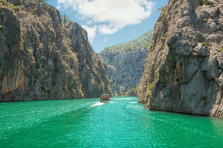 Green Canyon Full-Day Boat Tour from Alanya — Swim, Lunch & Reservoir Views photo 3