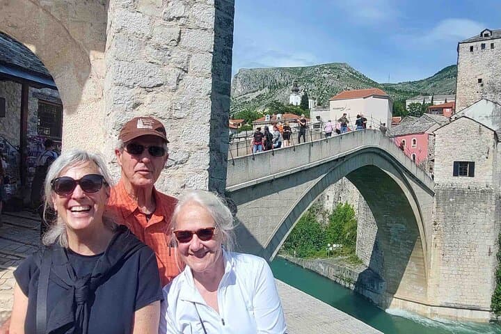 Private Day Trip from Split to Mostar and Dubrovnik — Old Bridge, River Swim & Family Lunch