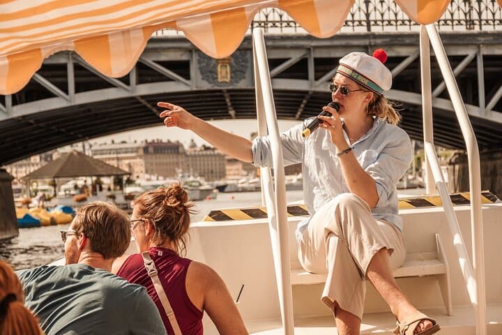 Electric Open-Boat Tour of Stockholm: Guided Canal Cruise to Vasa, Djurgården & Royal Sights photo 2