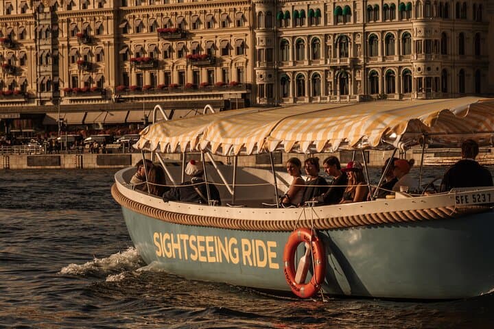 Electric Open-Boat Tour of Stockholm: Guided Canal Cruise to Vasa, Djurgården & Royal Sights photo 4