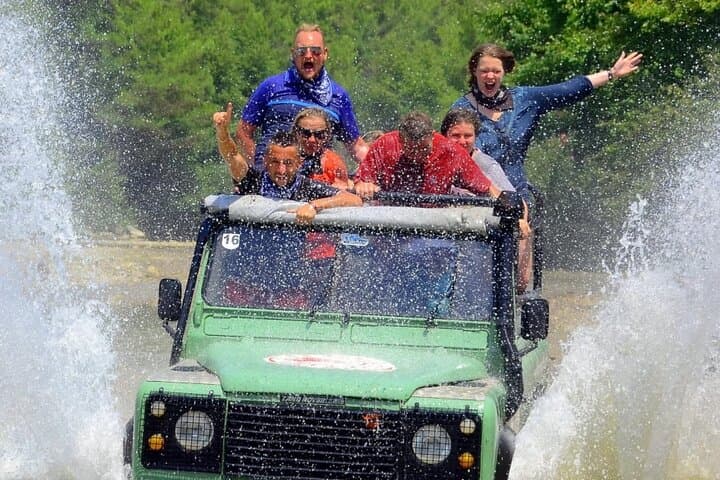 Full-Day Antalya Adventure: Rafting, Quad & Jeep Safari with Zipline and Lunch photo 4