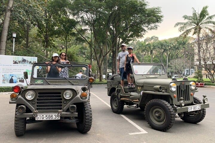 Ride an American Army Jeep Through Ho Chi Minh City's Historic Heart