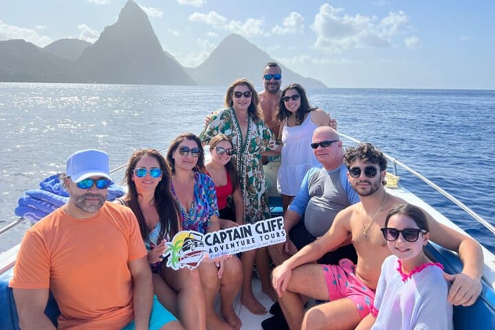 Private St. Lucia Boat Tour to Soufrière — Snorkel, Sightsee & Beach-Hop photo 3