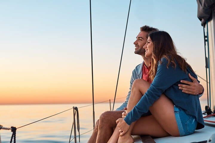 Private Barcelona Sailing with Cava: Port Olímpic J80 Charter photo 2