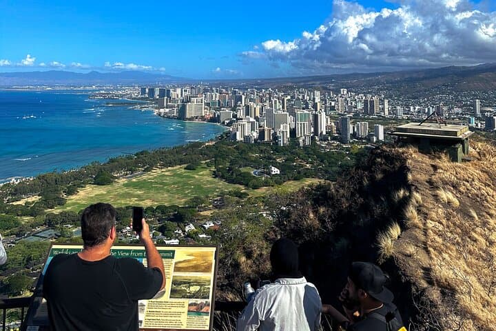 Diamond Head and Manoa Falls Hike — Waikiki Crater to Rainforest Waterfall photo 2