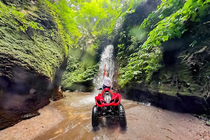 KUBER ATV Ubud: Tunnel, Waterfall & Rice-Field Quad-Bike Adventure photo 5