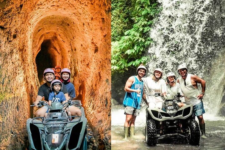 KUBER ATV Ubud: Tunnel, Waterfall & Rice-Field Quad-Bike Adventure