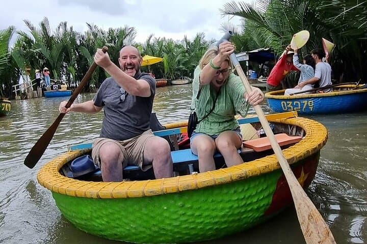 Cam Thanh Coconut Village Basket Boat & Hoi An Evening Walking Tour