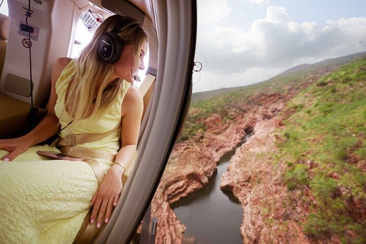 One-Day Kimberley Outback Adventure from Broome — Helicopter, Safari & Gorge Swimming