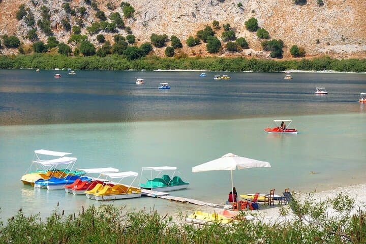 Lake Kournas Pedal Boat: Swim, Paddle and Taverna Life on Crete's Only Freshwater Lake photo 2