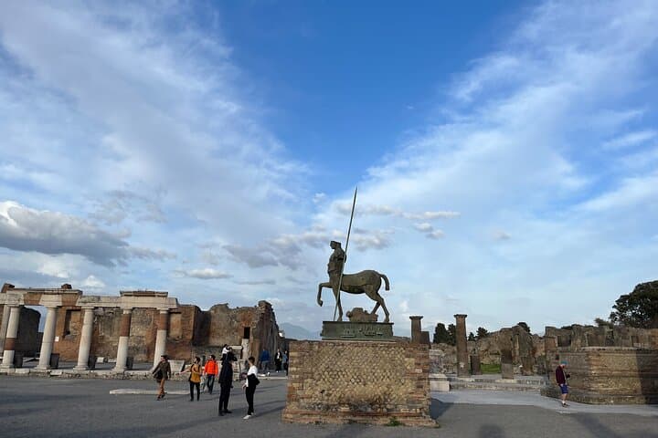 Pompeii Vesuvius Herculaneum Full-Day Tour from Naples