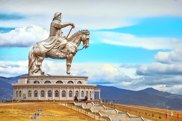 Genghis Khan Statue & Terelj Day Tour: Camels, Eagles, Turtle Rock and Aryabal Hike
