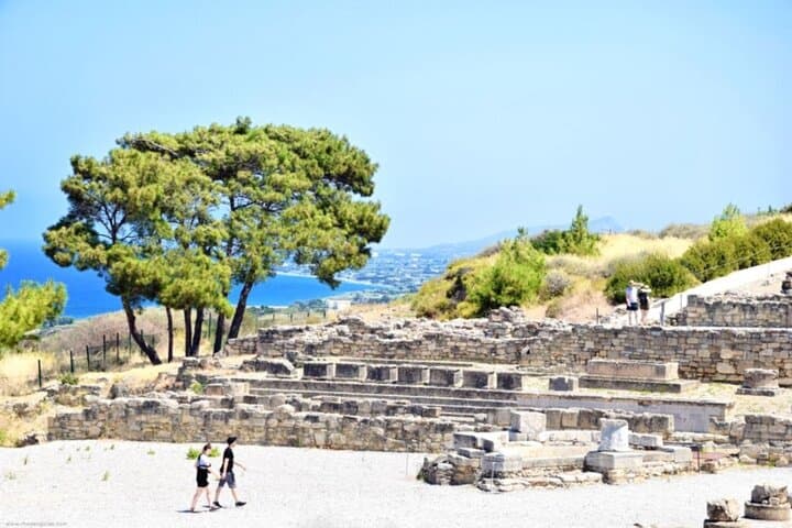 Full-Day Rhodes Discovery — Ancient Kamiros, Kritinia Castle, Embona Wine & Kallithea Springs photo 2