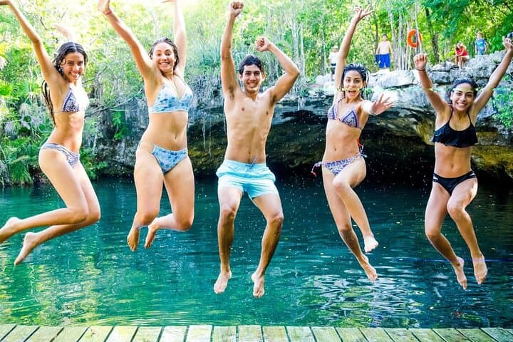 Explore Three Cenotes Near Playa del Carmen: Yum-Ha, Luna & Sombra photo 3
