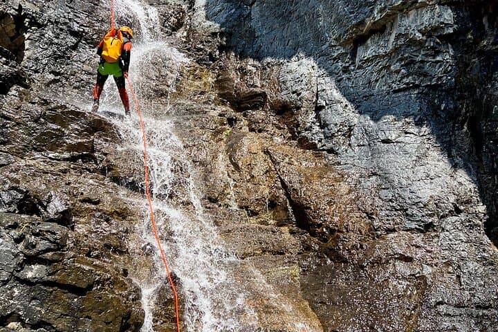 Banff Canyoning at Ghost Canyon — Full-Day Intermediate Canyoneering Adventure photo 3