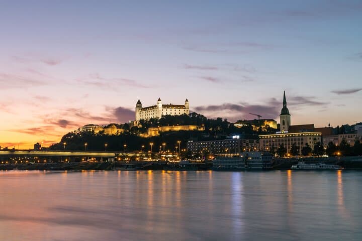 Budapest to Prague Private Transfer with Bratislava Castle Stop