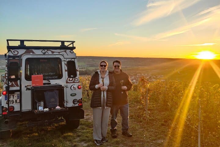 Sunset Champagne Tasting in the Vineyards of Montagne de Reims photo 3