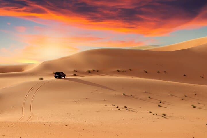 Abu Dhabi Bedouin Desert Camp: Evening Desert Safari, Dune Bashing & BBQ