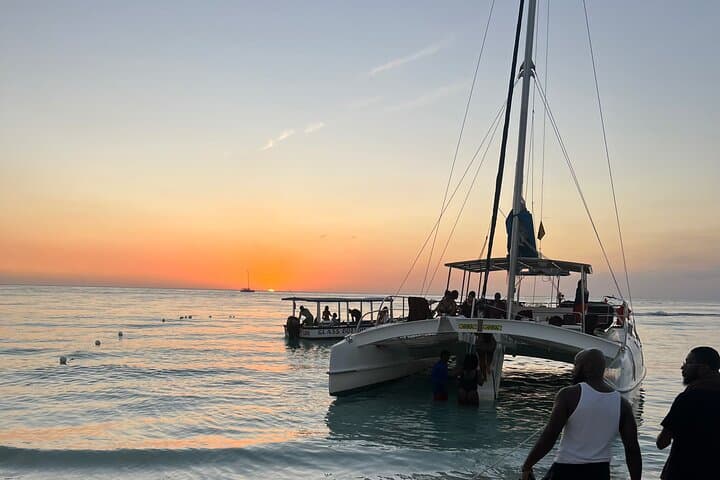 Negril Private Day Tour: ATV Ride, 7-Mile Party Catamaran & Rick's Cafe Sunset photo 6