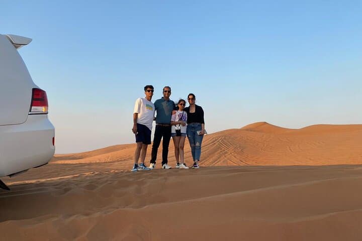 Dubai Evening Desert Safari: Private Sunset Dune Bashing, Dinner & Cultural Show photo 4