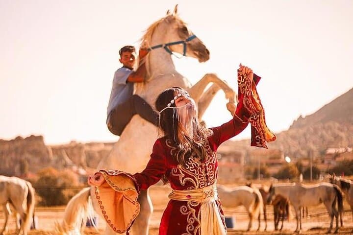 Sunset Horseback Riding Through Cappadocia's Valleys