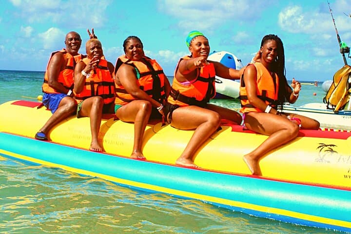 Banana Boat Ride at Playa San Francisco — Cozumel Family Water Adventure photo 3