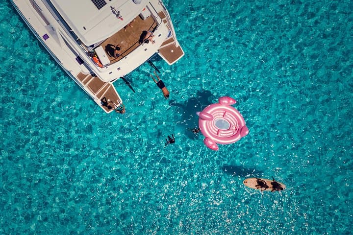Cozumel Coast & Relax: 4-Hour All-Inclusive Catamaran on a 51' Leopard photo 5