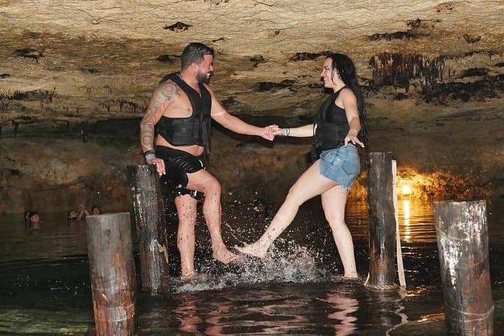 Zip Line Circuit and Cenote Swim near Cancun — Mayan Jungle Adventure with Lunch photo 3