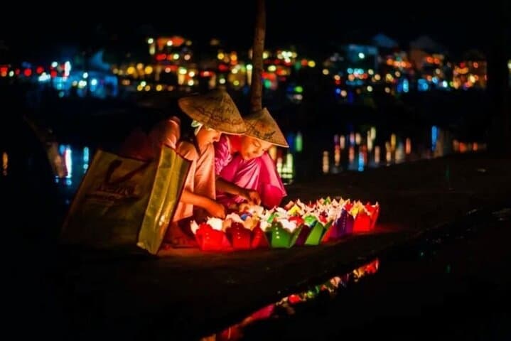 Hoi An Basket Boat Ride & Lantern Release: Cam Thanh Half-Day from Da Nang photo 3