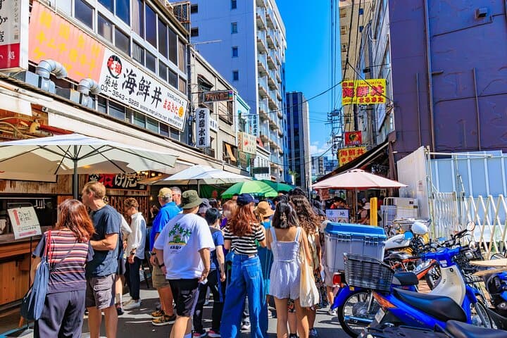 Tsukiji Outer Market Guided Food Walk — Tokyo 2-Hour Culinary Tour