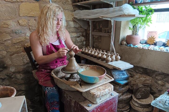 Rethymno Oil & Honey Tasting: Pottery, Monastery & Margarites Village Day Tour photo 4