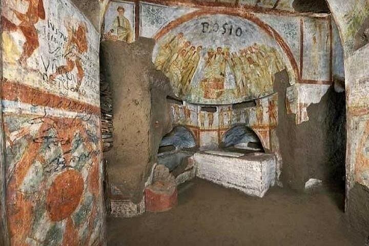 Catacombs of Rome Tour: Explore Ancient Underground Burial Galleries on the Appian Way photo 4