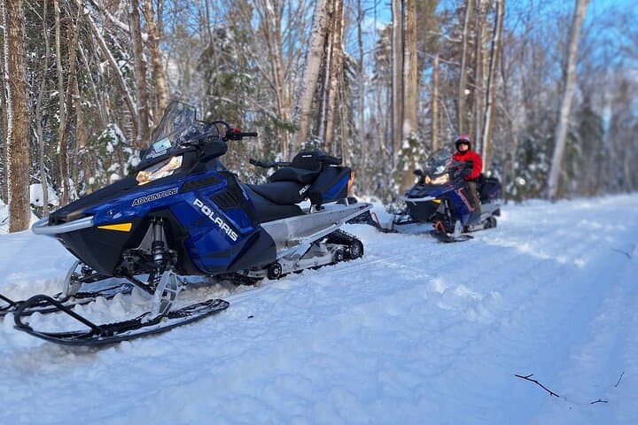 Île d'Orléans Snowmobiling: 1.5‑Hour Guided Winter Ride from Quebec City photo 2
