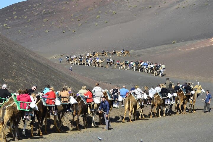 Timanfaya & La Geria Day Tour: Volcano Routes, Green Lagoon and Optional Camel Ride photo 3