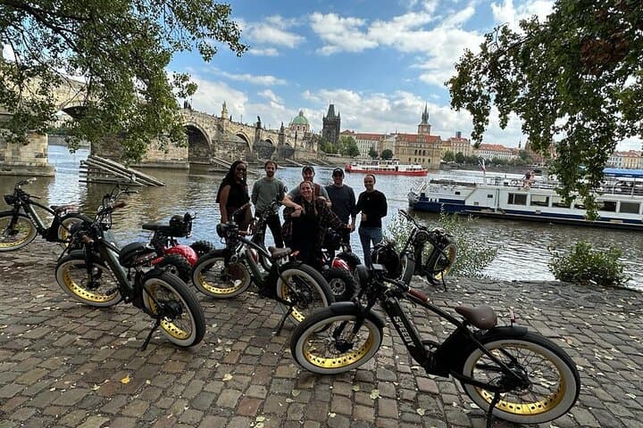 Prague Trike & E-Bike Combo Tour — City Views, Castle Sights and River Rides photo 4