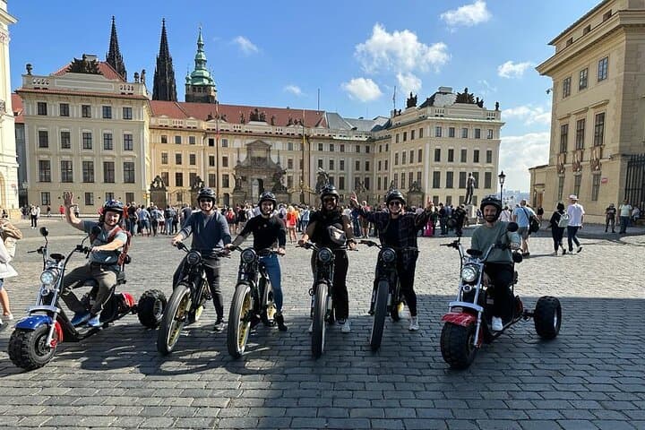 Prague Trike & E-Bike Combo Tour — City Views, Castle Sights and River Rides photo 6