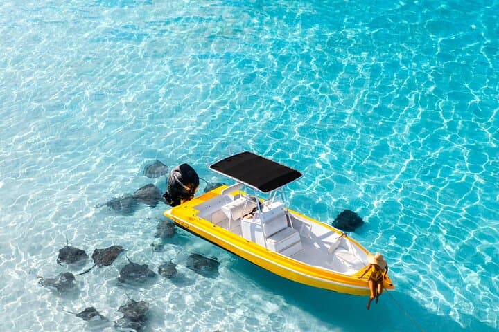 Private Grand Cayman Boat Tour — Stingray City, Snorkel & Rum Point