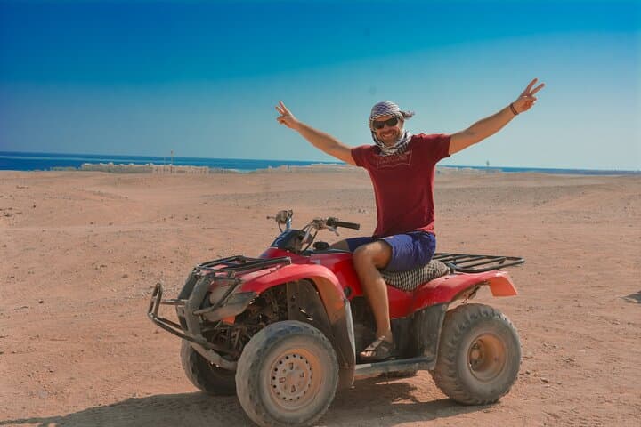 Hurghada Desert Quad Safari, Camel Ride & Bedouin Stargazing Experience photo 2