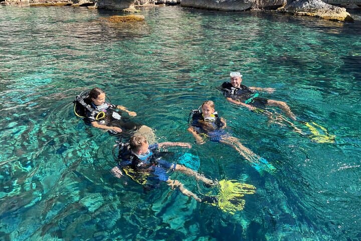 Taormina Discover Scuba Diving: Intro Dives from Giardini Naxos Harbor