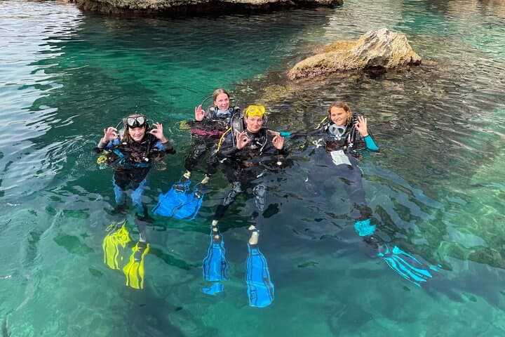 Taormina Discover Scuba Diving: Intro Dives from Giardini Naxos Harbor photo 3