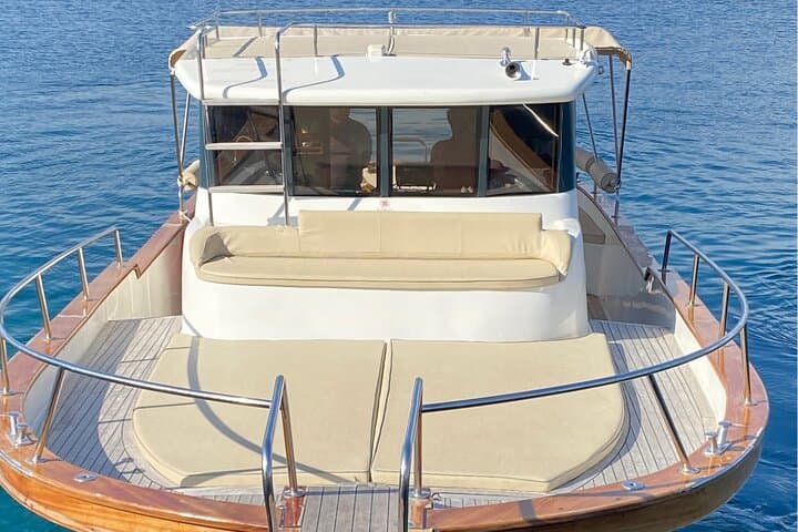 Private Ischia Gozzo Cruise — Full‑Day 12m Boat Tour to Sant'Angelo, Aragonese Castle & Thermal Bays photo 5