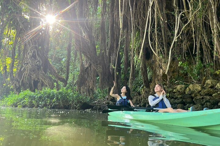 Mangrove Kayak & Sea Fishing in Okinawa: Paddle Kadena's Mangroves and Catch Coastal Color photo 4