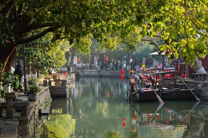 Zhujiajiao Water Town Boat Ride & Hands-On Dumpling Experience — Day Trip from Shanghai photo 2