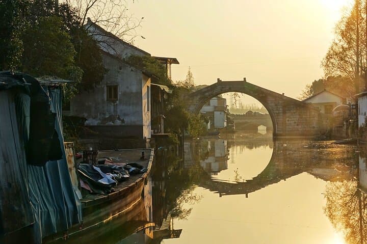 Zhujiajiao Water Town Boat Ride & Hands-On Dumpling Experience — Day Trip from Shanghai